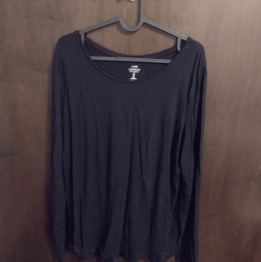 Gap Luxe black long sleeve Size L
